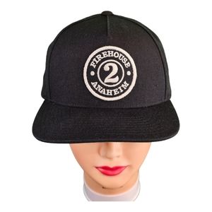 Firehouse 2 Anaheim California Baseball Hat Snapback‎ Cap Firefighter Fire Truck